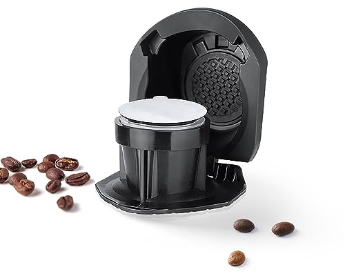 HAILASRE Kaffeekapsel-Adapter, kompatibel mit Genio S und Pe XS, HAILASRE Kapselhalter für OriginalLine Nes Einweg-Pods, Zubehör für Nespresso zu DG Kaffeemaschine