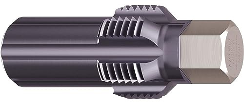 Hazet Gewinde-Nachschneider für Abgastemperatur-Sensoren und -Sonden | Antrieb 13 mm Außen-Sechskant, Länge 50 mm, 90 g, Länge: 50 mm , 13 mm Außen-Sechskant, Gewindegröße: M22 x 1,5, Maße: 50 mm