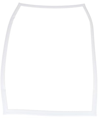 sparefixd Junta de goma para puerta superior, color blanco, para frigorífico y congelador Beko