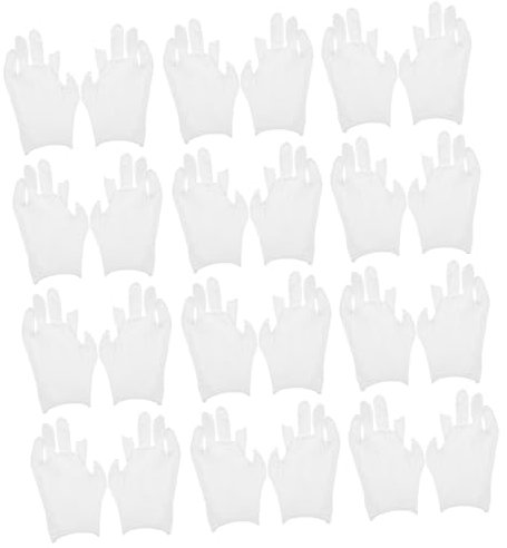 MUSISALY 12paare Baumwollhandschuhe Für Erwachsene Arbeitshandschuhe Feuchtigkeitsspendende Handschuhe Weiche Und Bequeme Robuste Und Sichere Atmungsaktive Und Hautfreundliche Vielseitige