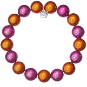 Leslii Reflective Pearls Perlen-Armband Magic 3D-Effekt