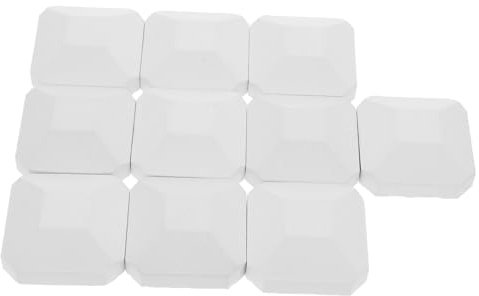 OFFSCH 10 Pezzi Bricchette Per Barbecue A Gas Cordierite Per Barbecue Sostituzione Bricchette Per Grigliate