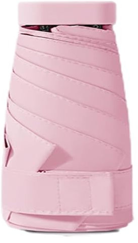 Ombrello portatile, ombrellone, ombrellone da spiaggia, ombrelli pieghevoli, mini ombrellone da viaggio for borsa con custodia, ombrelli da sole e pioggia, portatile compatto for donna uomo colori mul