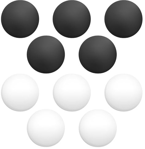 Türstopper Wand selbstklebend 5 Schwarz + 5 Weiß, Der Türgriff - Antikollisionsaufkleber kann als verwendet werden, türstopper wand - wandschutz türklinke - wandpuffer - türpuffer (10 Stück）