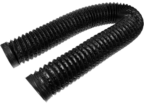Tuyau de Ventilation en Feuille D’aluminium Noir, Résistant à Déformation | Can Be Cut To Length, Conduit D'air de Ventilation, Tuyau de Ventilation Cuisine, Sandales Femme