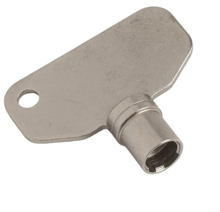 Llave tubular chapada en zinc E3515 E32671515, llave hueca de repuesto ideal para seguridad de compartimento RV (4 muescas)