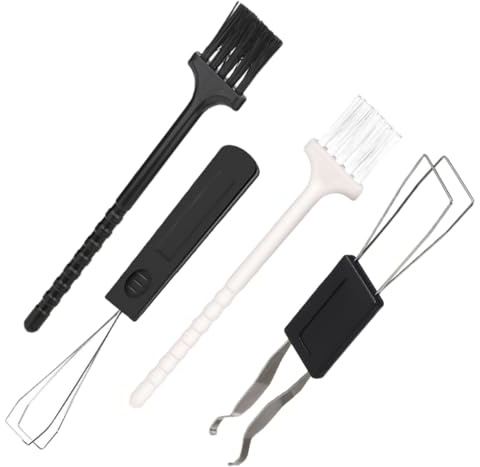 Kit D’Outils de Nettoyage de Clavier Mécanique avec Extracteur de Touches | Brosse en Plastique Légère, Format Portable, Dépoussiérage Précis, pour Claviers D’ordinateur et Touches