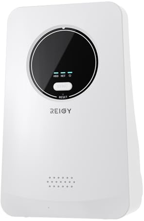 REIGY 10CH WIFI NVR, Compatibili Solo Telecamere, Possono Collegare fino a 10 Telecamere
