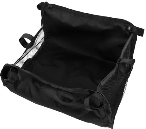 POPETPOP Kinderwagen Organizer Unterkorb aus Strapazierfähigem Oxford Gewebe Leichte Aufbewahrungstasche für Babyutensilien Vielseitiger Kinderwagenkorb mit Stabilem Rahmen für Ausflüge