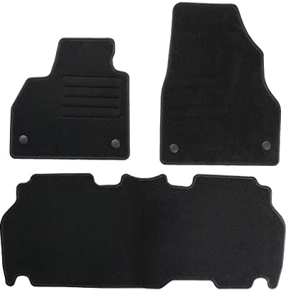 TEXER Textil Fußmatten Passend für Renault Kangoo II Bj. 2008- BASIC