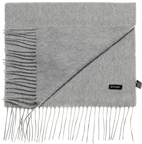 Bovari Kaschmir Schal Damen – 100% Kaschmir/Cashmere – Premium Qualität – klassisch/elegant/zeitlos - 180 x 31 cm - viele Farben