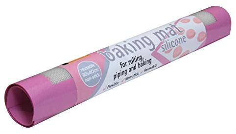 Reinforced Silicone Baking Mat 30x40cm – Non-Stick Reusable Pastry & Cookie Sheet Liner – Heat Resistant Oven Mat with Fiberglass Core – BPA Free