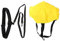 Xrten Swimming Pool Parachute, Resistance Swimming Belt Training Equipment for Adults, Kids, Pro, Amateur Use- Yellow