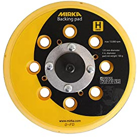MIRKA Schleifteller Abranet 125mm 5/16' KLETT 28L H hart Ø 125 mm 28-Loch 5/16' Gewinde Klett (1 St)