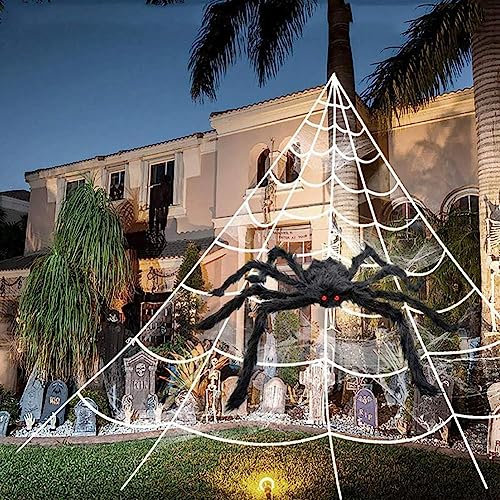 30-75cm Schwarz Gruselig Riesen Spinne Riesige Spinnen Netz Halloween Dekoration Haus Riese I9Y2 Outdoor Urlaub Requisiten Spukdekoration