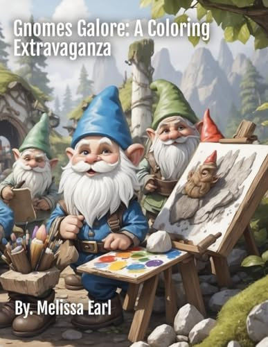 Gnomes Galore: A Coloring Extravaganza