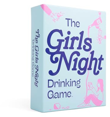 The Girls Night Drinking Game [Girls Night Out, Galentines Day Game, alla hjärtans vänskapspresent, möhippa, flickspelkväll, festspel, 21:a födelsedagspresent]