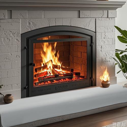 BALAPET Thick Memory Foam Fireplace Baby Proofing, 90x14 in Soft Fireplace Cover Hearth Cushion Baby Proof, Velvet Protectors for Children Proofing, Edge Protector(Gray,14x90in)