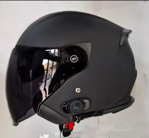 visiera casco fumè scura compatibile con Casco jet Connect III Origine Palio BT interfono integrato