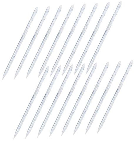 minkissy 100pièces Bâtonnets De Manucure Réutilisables Poussoir De Cuticules Plastique Doux Et Précis Outil Portable Pour Nettoyage Et Soins Des Ongles Accessoire Pour Salons Et Domicile
