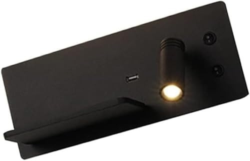 DLHH Lampada da Parete a LED, Luce di Lettura, lampade da Parete per testiera, Luce da Parete Regolabile, lampadario a LED, soffitto