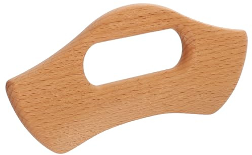 Anneome Holz Gua Sha Massage Tool aus Buchenholz Ganzkörper Gua Sha Board für Muskelentspannung und Vielseitiges Scraping Massagegerät für Gesicht und Körper Athleten Geeignet
