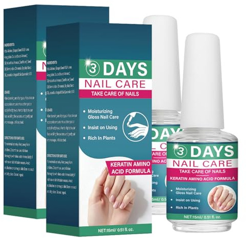 3 Days Nail Care Oil, Moisturizes Cuticles, Nagelpflegeöl Nagelöl für Geschmeidigkeit & Glanz, Schnell Einziehend & Nicht Fettend, für Reisen, Zuhause, Ehefrau, Tochter, Kompakt, Tragbar