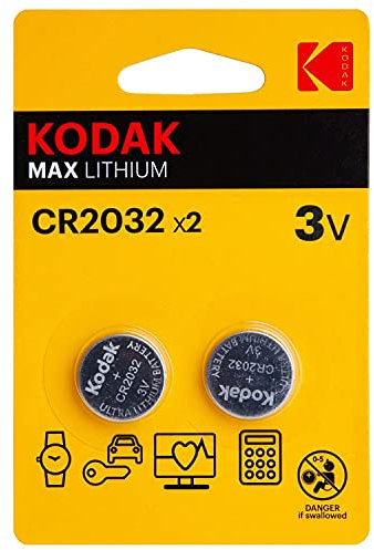 KODAK KCR2032-1 3V 2 UDS