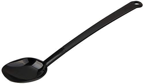 Stanley Rogers Vorlegelöffel 32 cm, Küchenhelfer mit formschönen Design aus Kunststoff, Löffel für beschichtete Töpfe und Pfannen (Farbe: Schwarz), Menge: 1 Stück