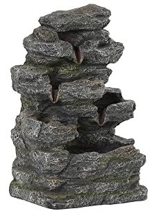 DKD Home Decor Fuente de jardín, Estándar