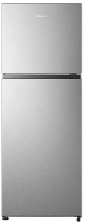 Hisense RT422N4ACE - Frigorífico Dos Puertas, Calss E, Capacidad 325 L Neto, Alto 170 cm,Multi Air Flow,Cajón Frutas y Verduras, Puertas Reversibles, Inverter, No Frost, Silencioso 40 dBA, Color Inox