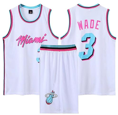 2 Pièces Maillot Basketball Enfant/Adulte 2023/2024, Maillot de Basket Enfants/Adulte, Maillots de Basketball Débardeur Actif et Ensemble Court pour Garçons/Homme
