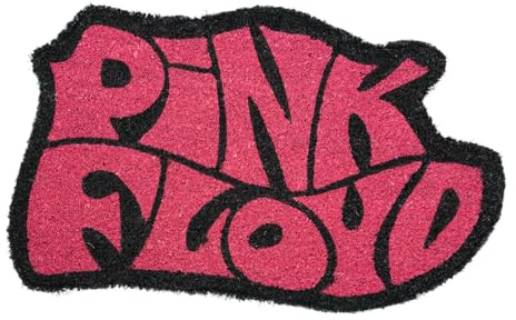 Grupo Erik Kokosmatte Fußmatte Pink Floyd - Schmutzfangmatte ca. 40x70 cm - Fussmatte Lustig - Türmatte Innen Pink Floyd Merch