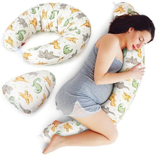 Cuddlez Breastfeeding, Pregnancy and Nursing Pillow | Comfort and Support for Bump and Baby | Maternity Essentials Gift | Baby Feeding and Body Support | UK Brand