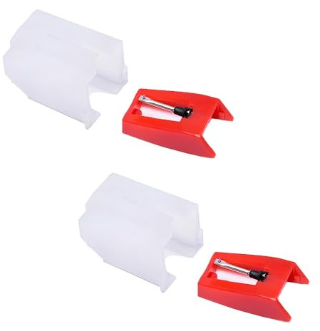 2 Pcs Universal Record Player Needles, Replacement Stylus for LP Phonograph, Victrola, ION, Crosley, and Vinyl Turntable Cartridges