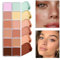 Lmaisdh Cream Pot Concealer | 12-Color Concealer Palette Cream | Creamy Full Coverage Concealing Makeup for Family Girls Friends Teens Coworkers