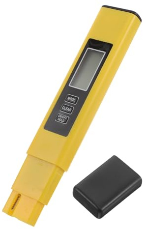 TOPBATHY Testeur Eau Portable Avec Double Affichage Rétroéclairé Mesure Conductivité Et Température Pour Analyse Précise