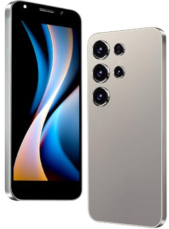 DEMANN GMBH Téléphone déverrouillé, écran de 5.0 Pouces, 2GB RAM + 16GB ROM/TF 128GB, 2MP + 2MP Double caméra, Support 4G LTE FDD TDD, Double Carte SIM, idéal pour Les débutants. (Deep Grey)