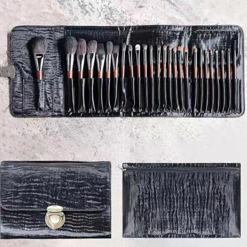 QIZLDBGF Makeupborstset 22 professionella premium djurullborstar