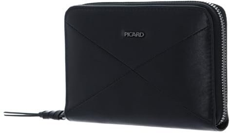 Picard Harlekin 1 Zip Wallet Black