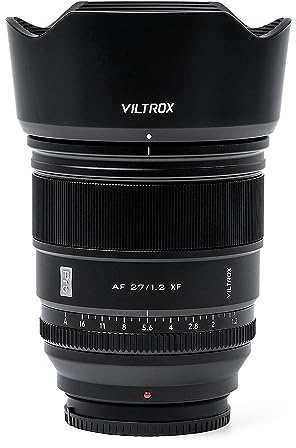 VILTROX Pro 27 mm F1.2 XF Fuji för X Mount, 27 mm f/1,2 X objektiv för XH2S XH2 XT5 XT4 XT3 XS20 XT30 II XT200