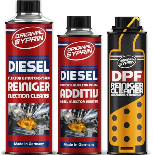 Original Syprin Dieselpartikelfilter DPF Reiniger set | Additiv zur DPF Reinigung I DPF Cleaner & DPF Schutz Komplett-Set