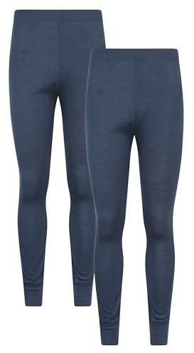 Mountain Warehouse Talus Mens Baselayer Pants Multipack Navy (2 Pack) XL