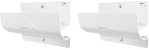 ALWORG Gancio per Scala - Set 2 Ganci da Muro per Scala o Sgabello - Ganci Garage a Muro per Organizzare Accessori Garage e Ganci Porta Attrezzi