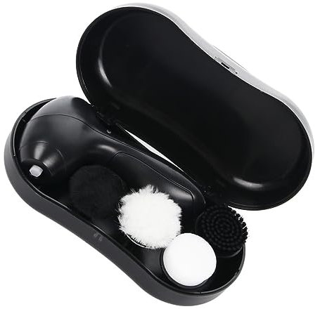 Healvian Shoe Shine Kit Electric Shoe Polisher Replacement Brushes Leather Care Footwear Care Brush