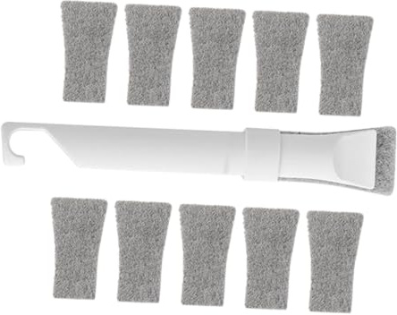 SOIMISS Cepillo De Limpieza De Precisión Cepillo para Fregar Platos Mango Flexible para Esquinas Lechada Rieles De Puertas Coche Uso Doméstico