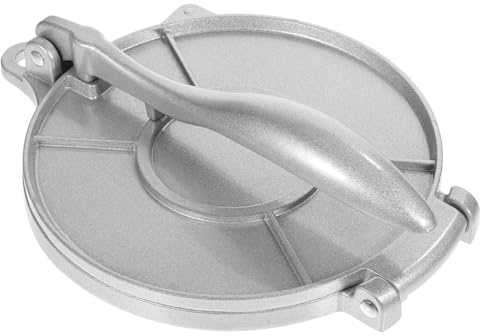 ZUNOXAZ Prensa De Tortillas De Aluminio Para Masa Uniforme y Multifuncional Herramienta Ligera Para Hacer Tortillas Empanadas y Bolas De Arroz Cocina Familiar