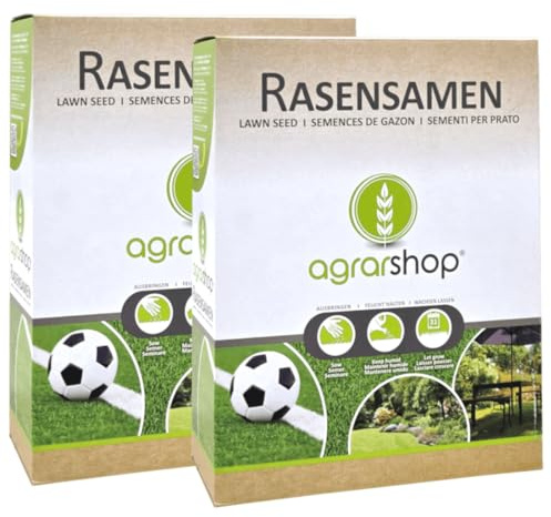 Agrarshop Spielrasen RSM 2.3 5 kg Qualität Rasensamen Familienrasen Grassamen