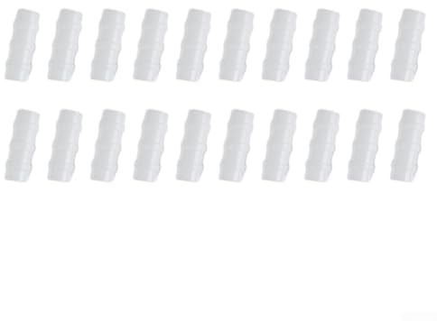 20pcs heavy duty greenhouse clips for holding row cover netting and plastic film on tunnel frames without slipping (25mm)