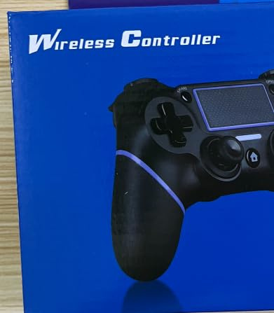 Shiptree Wireless P4 Controller, 600mAh, Joystick con Vibrazione | Gamepad Controller per Ps-4/Pro/Slim/PC, Giroscopio, Jack per Cuffie da 3,5mm - ROSE